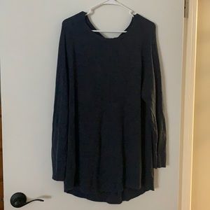 Women navy blue sweater size XL